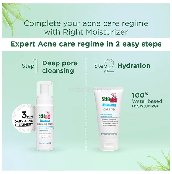 sebamed clear face care gel 50 ml